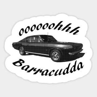 Barracuda Sticker